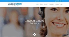 Desktop Screenshot of contactcentersolutions.com