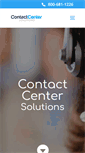 Mobile Screenshot of contactcentersolutions.com